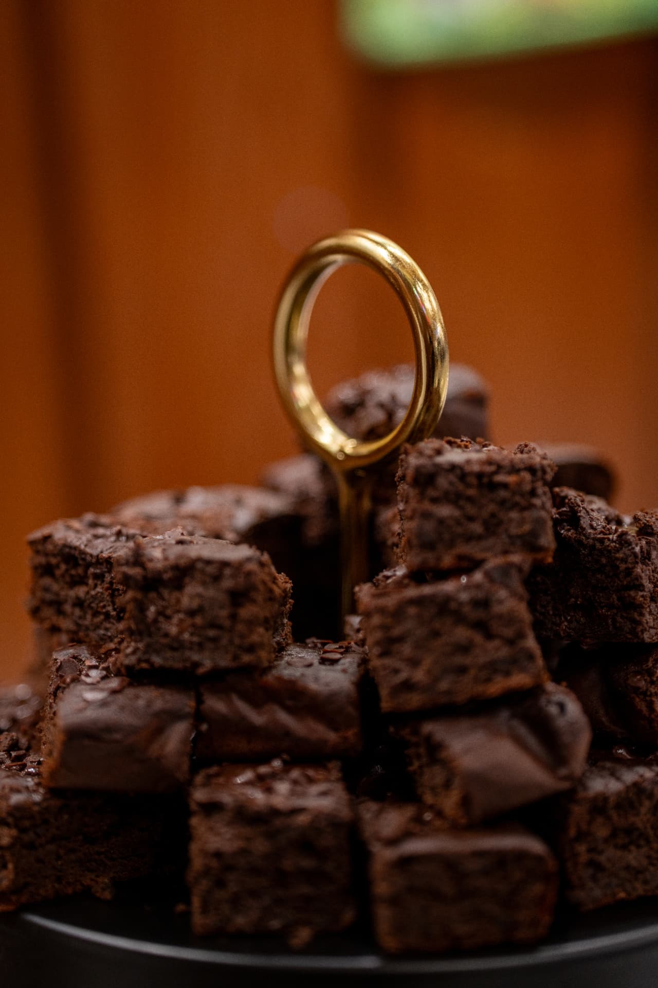 Brownies du service de traiteur pendant la soirée photo BVA CPA