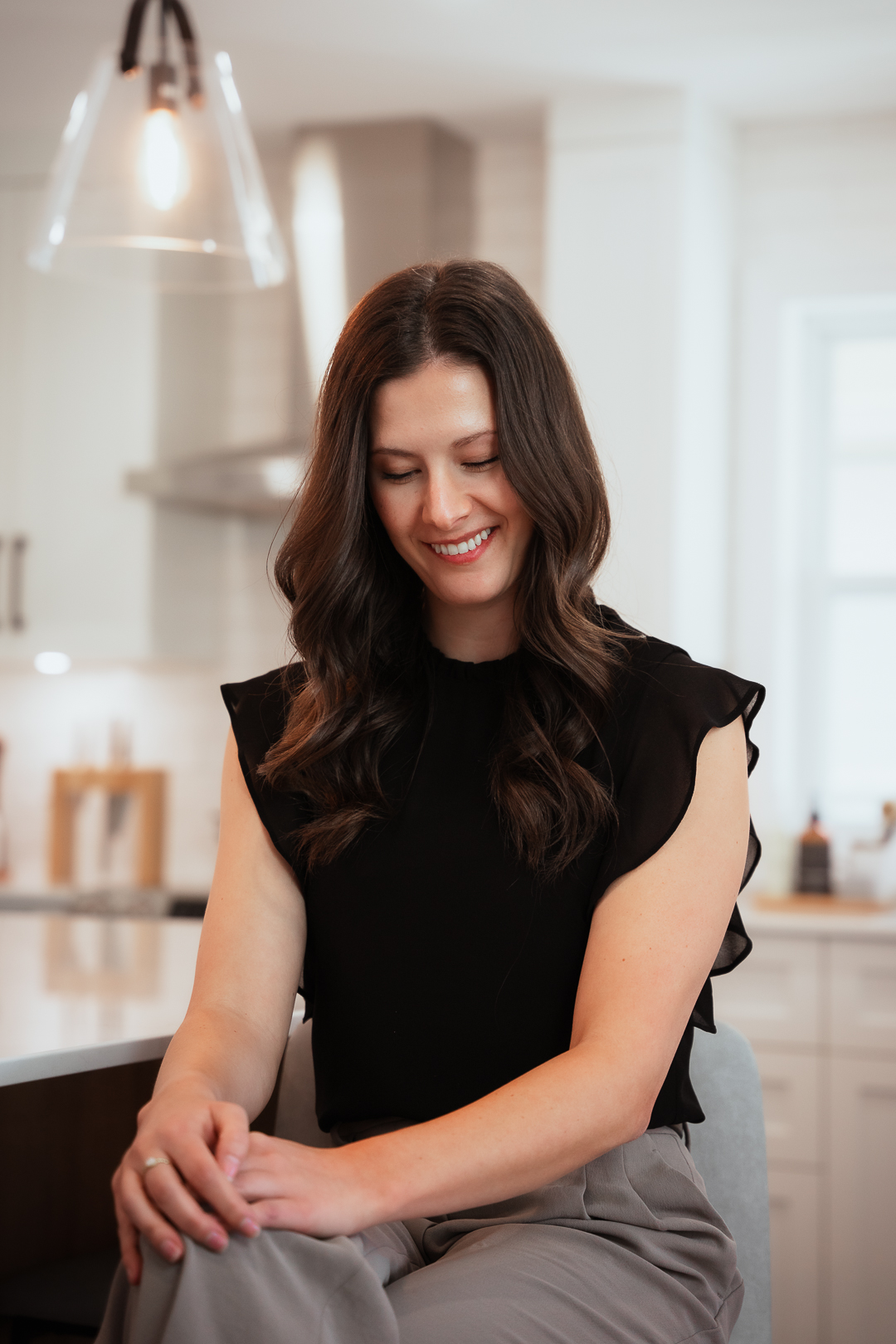 Portrait de Catherine Bélanger en consultation